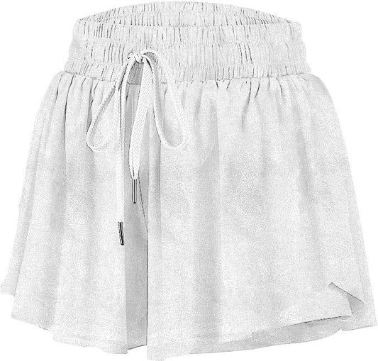 Azarhia Shimmer Butterfly Short - White