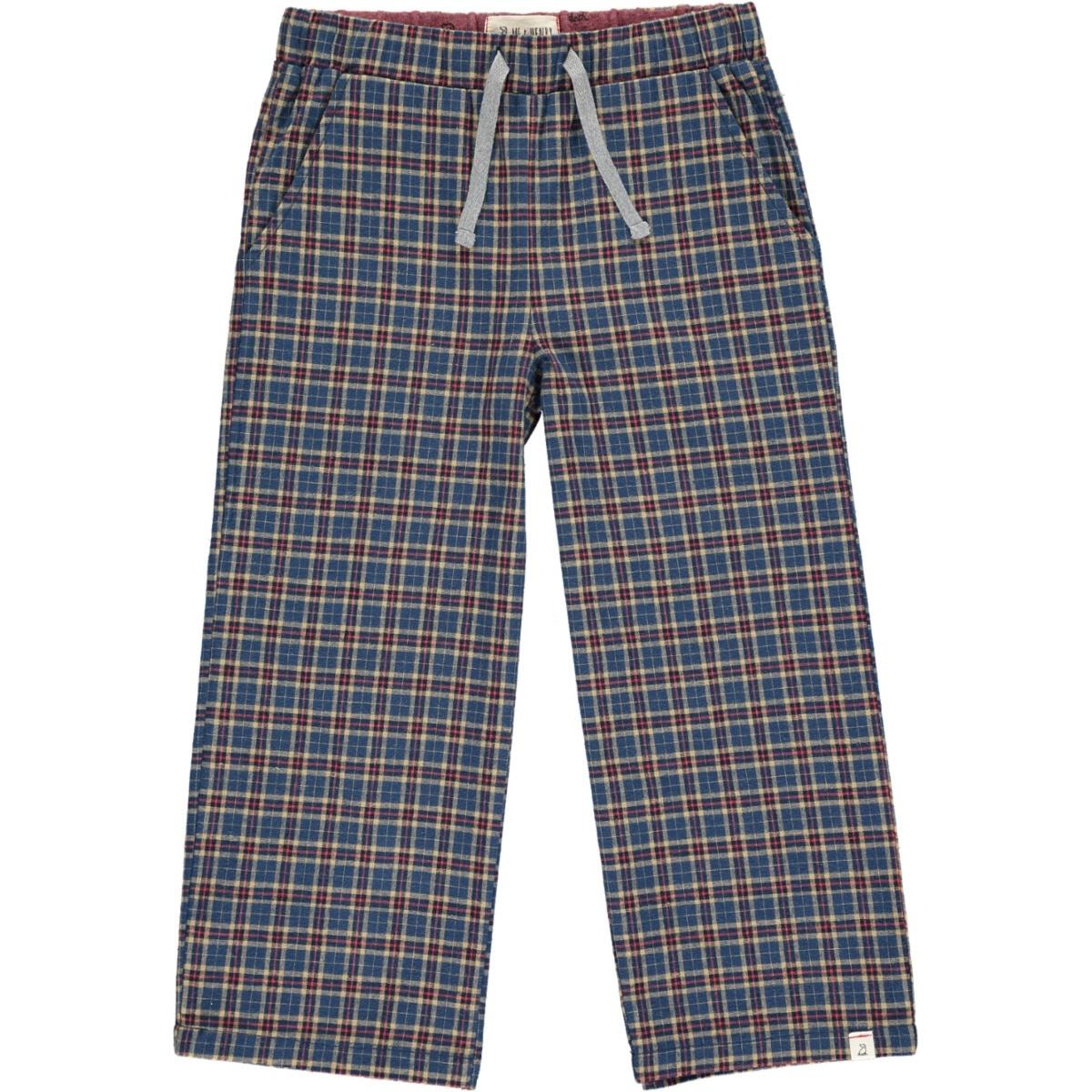 Rockford Lounge Pants Navy/Red Plaid