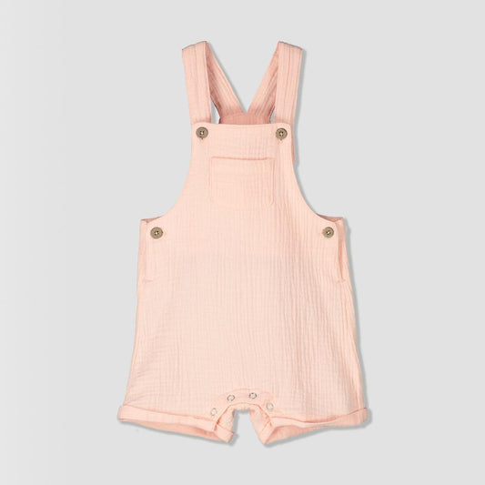 WELLA GAUZE OVERALLS PINK