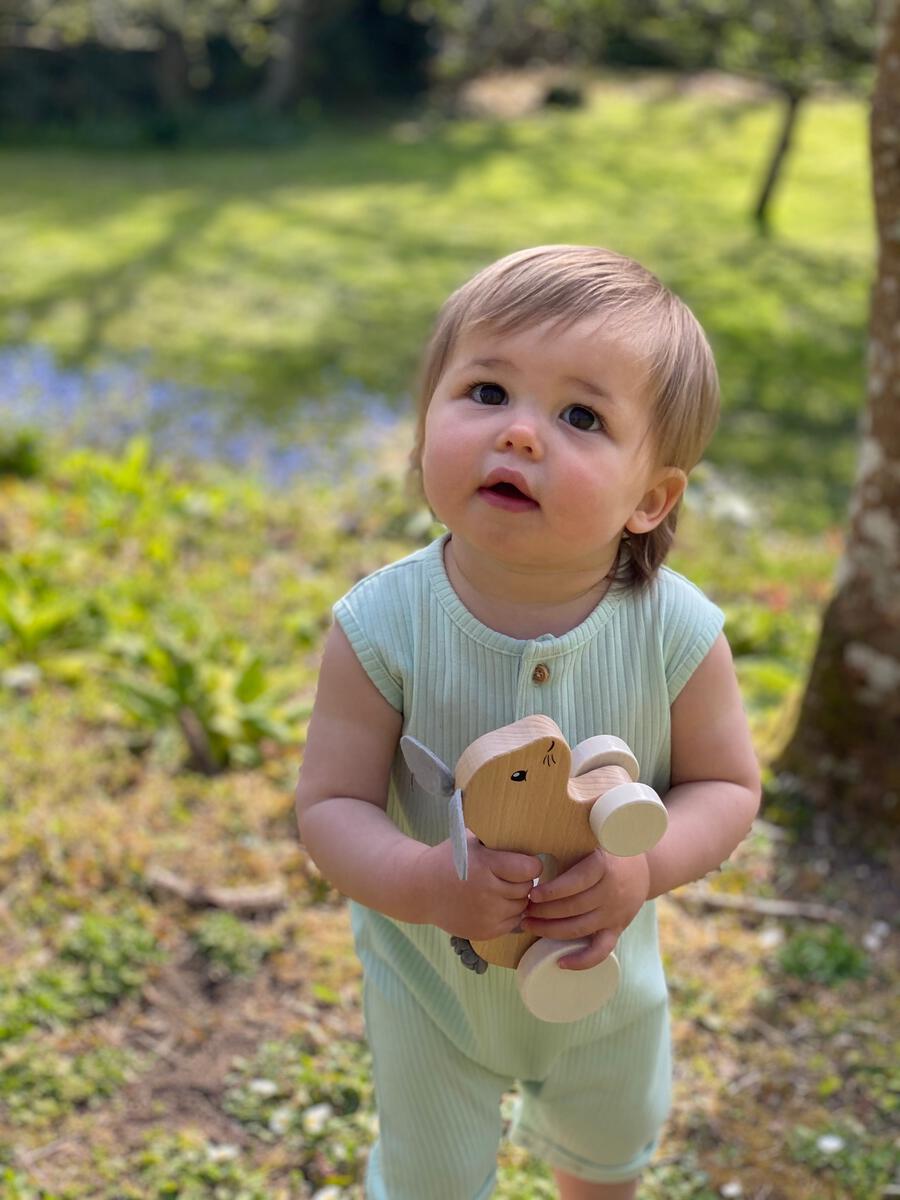 NIKKA JERSEY ROMPER MINT RIB