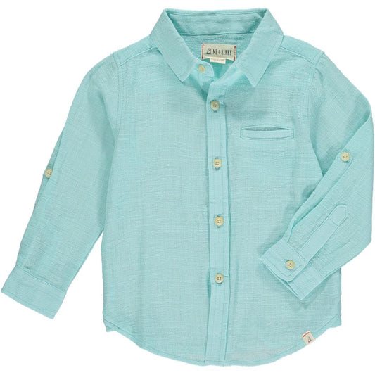 Aqua Merchant Long Sleeved Shirt