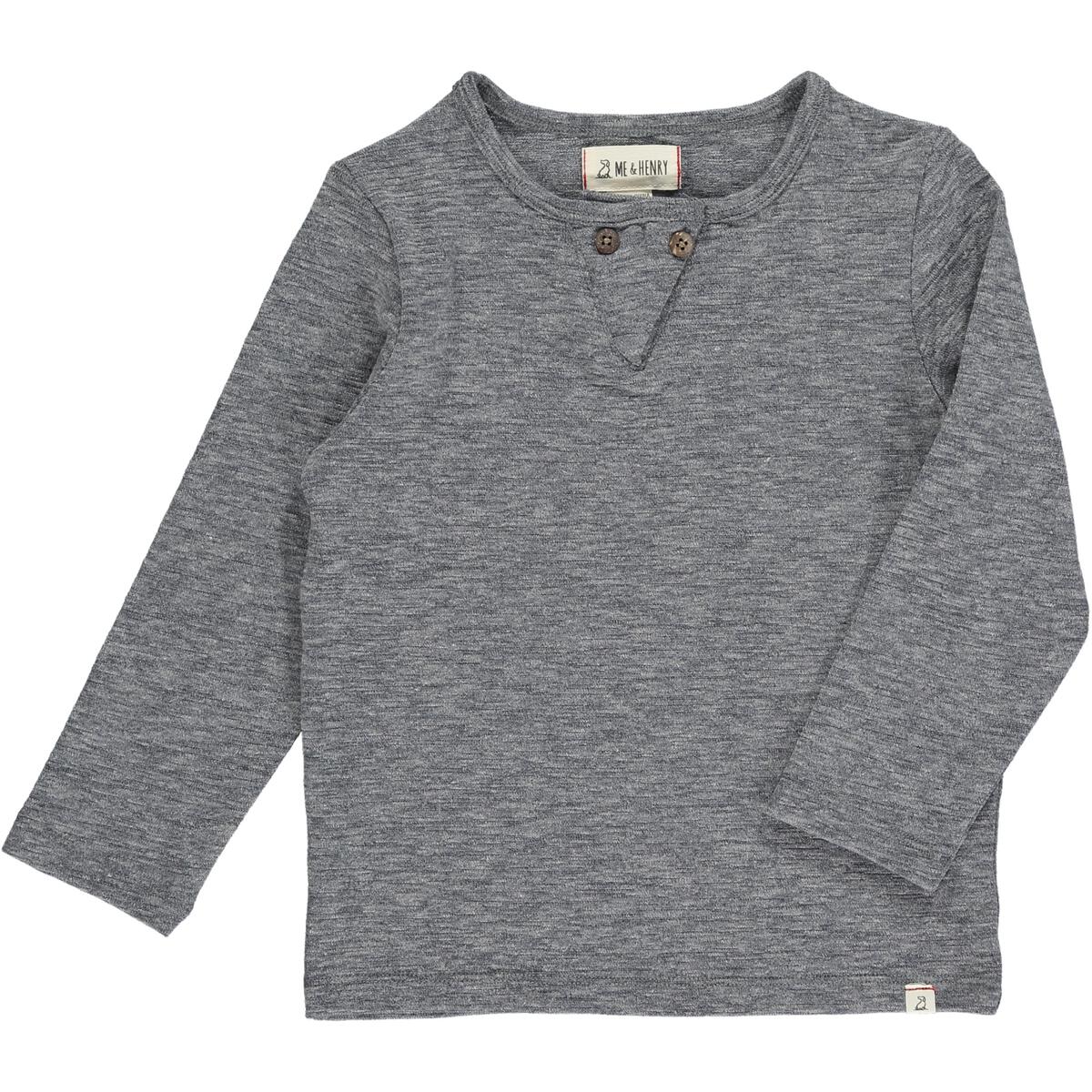 Braden Slub Top Grey