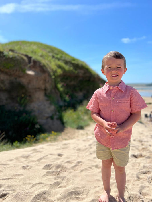 Red Plaid Newport Short Sleeve Shirt