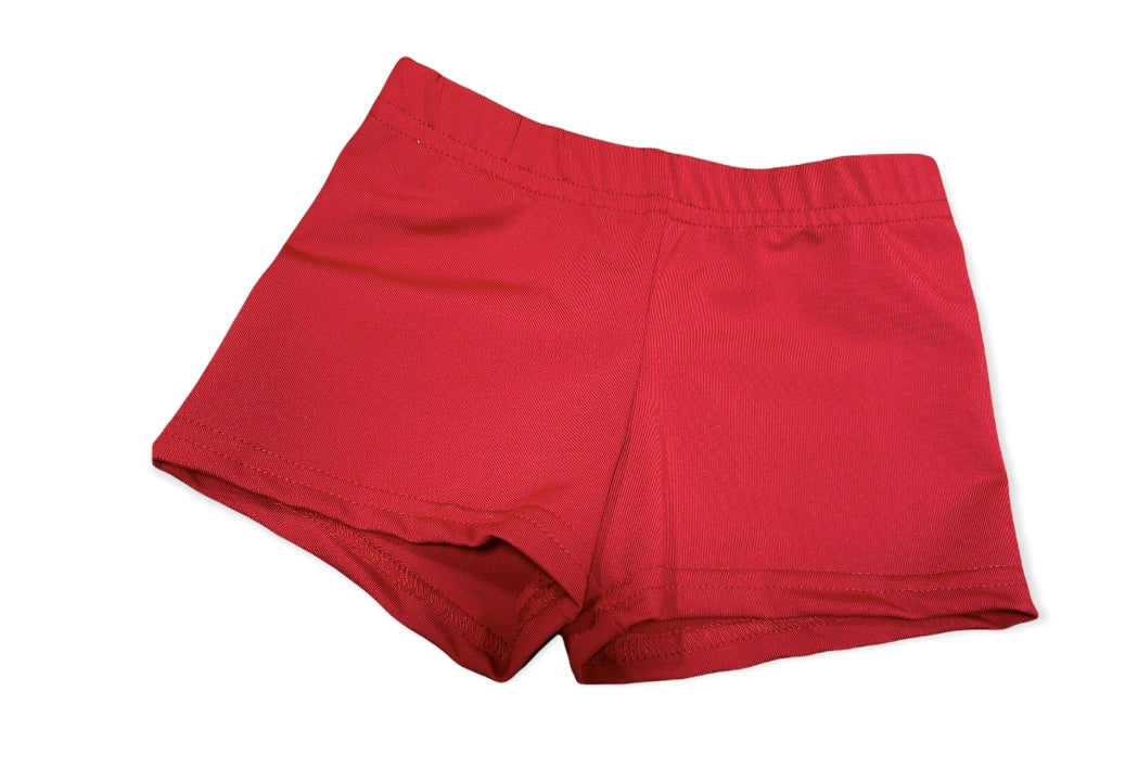 Red Boy Cut Bloomers