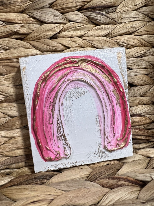 3x3 Rainbow Pink