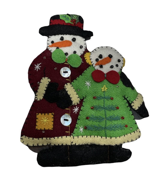 Standing Snowman Ornament