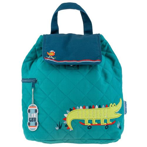 ALLIGATOR QUILTED BACKPACK