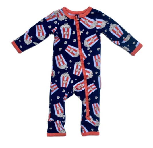 Kozi/Co Popcorn Ruffle Coveralls