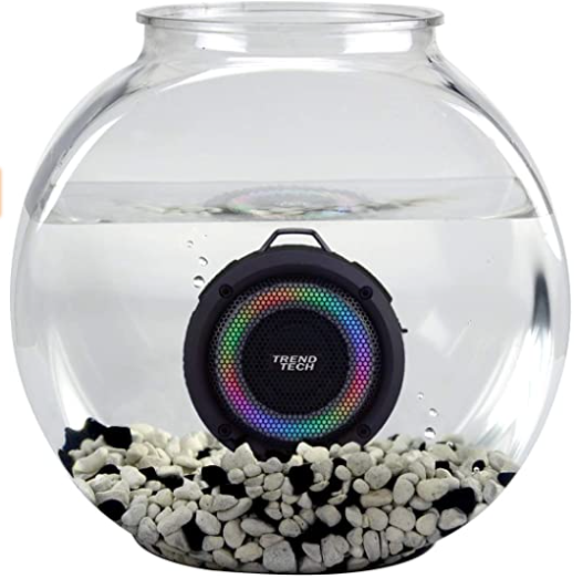 Black LED Waterproof Speaker