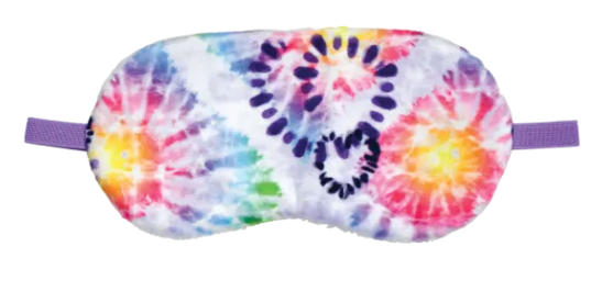 Heart Tie Dye Eye Mask