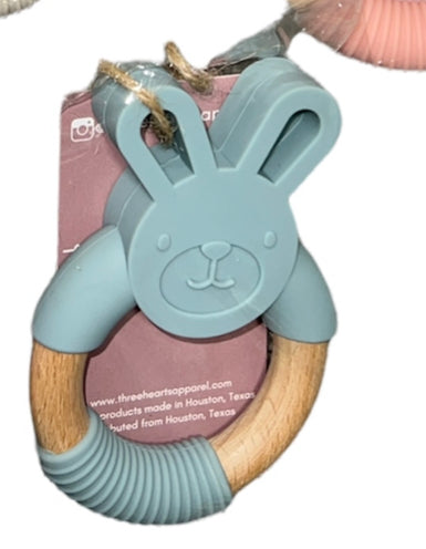 Silicone Bunny Ear Teether