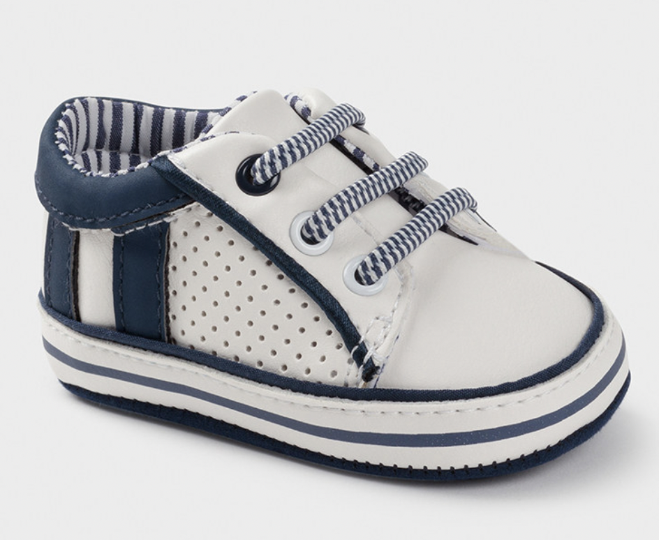Navy/White Infant Sneakers