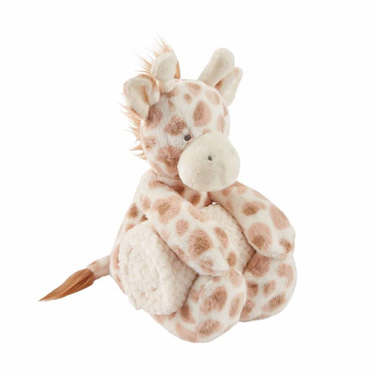 Giraffe Plush With Blanket
