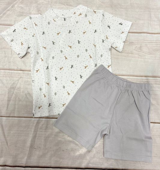 Safari Shirt w/Grey Shorts