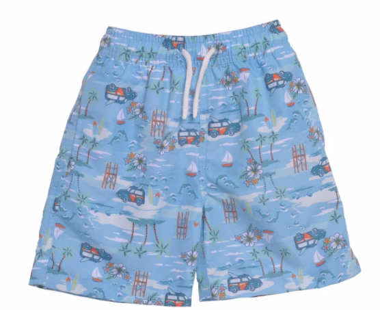 Kona Bay Surf Swim Trunks