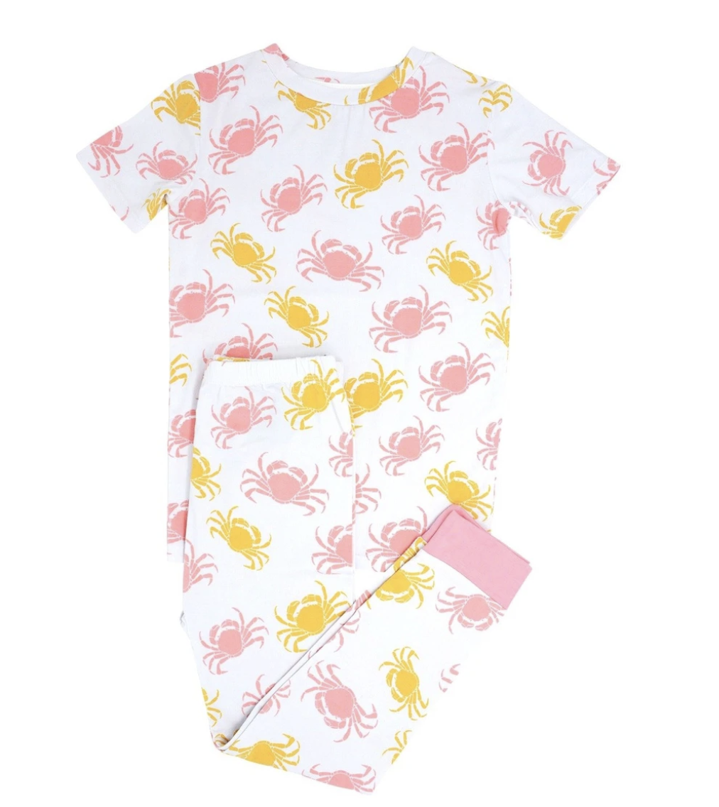 PINK CRAB KID PJ SET