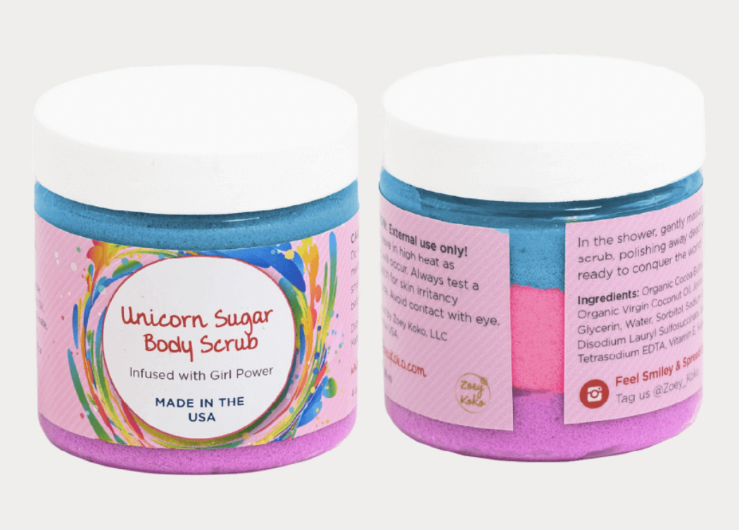 Unicorn Sugar Body Scrub