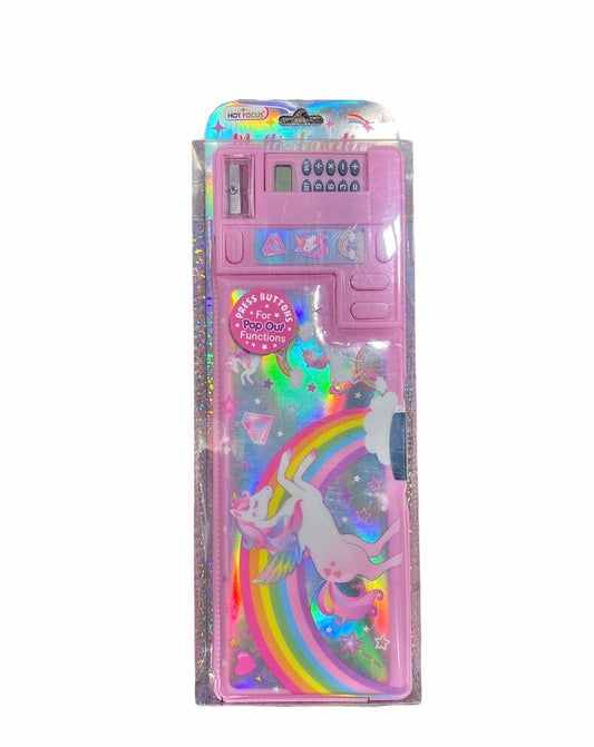 UNICORN MULTI FUNCTION PENCIL CASE