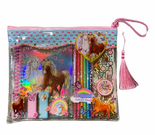 MAJESTIC HORSE COLORING JOURNAL SET