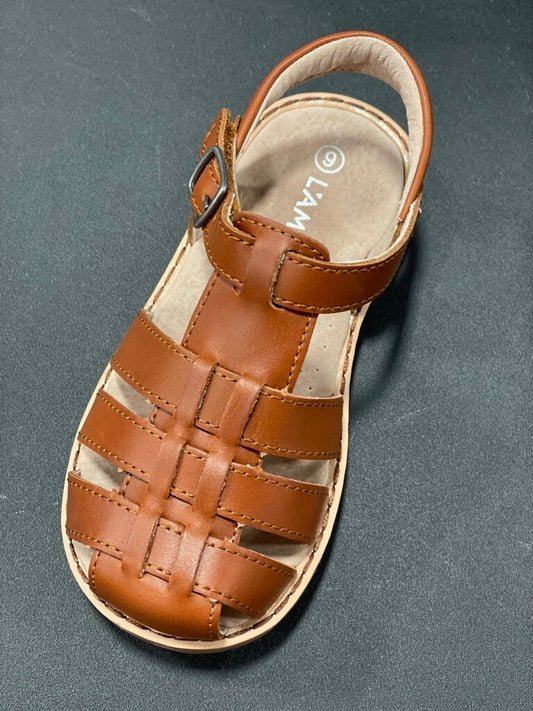 EMERSON COGNAC FISHERMAN SANDAL