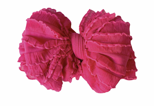 WILD PINK MINI KNOT HEADBAND