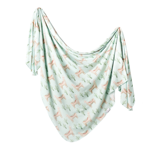 Cusco Knit Swaddle Blanket