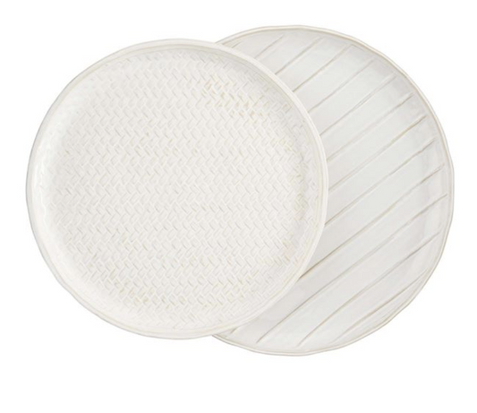 Nested Stoneware Platters
