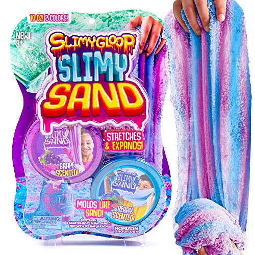 Slimygloop Slimy Sand Scented - Blue Raspberry/Grape