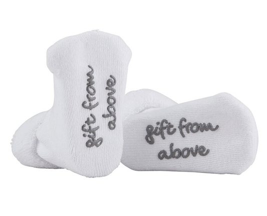 Gift from Above White Socks