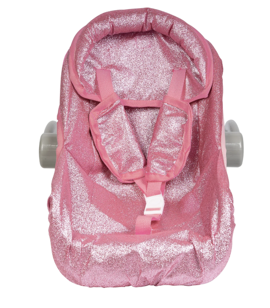 Glam Pink Glitter Car Seat