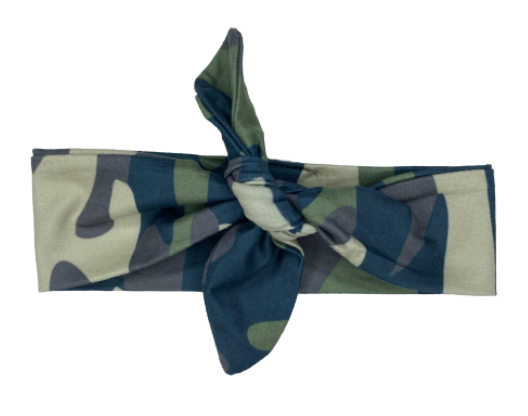 Camo Knotted Headband