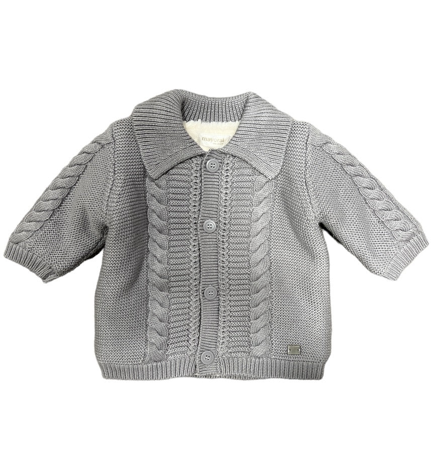 Infant Boys Grey Sweater