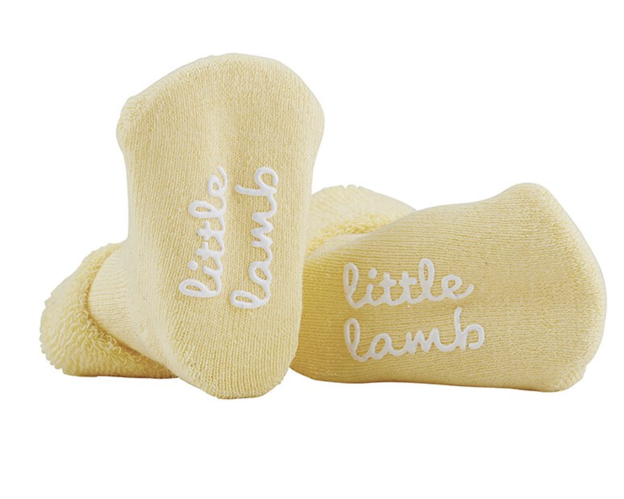 Little Lamb Yellow Socks