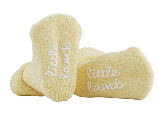 Little Lamb Yellow Socks