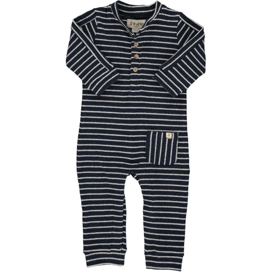 Ripley Jersey Romper Navy