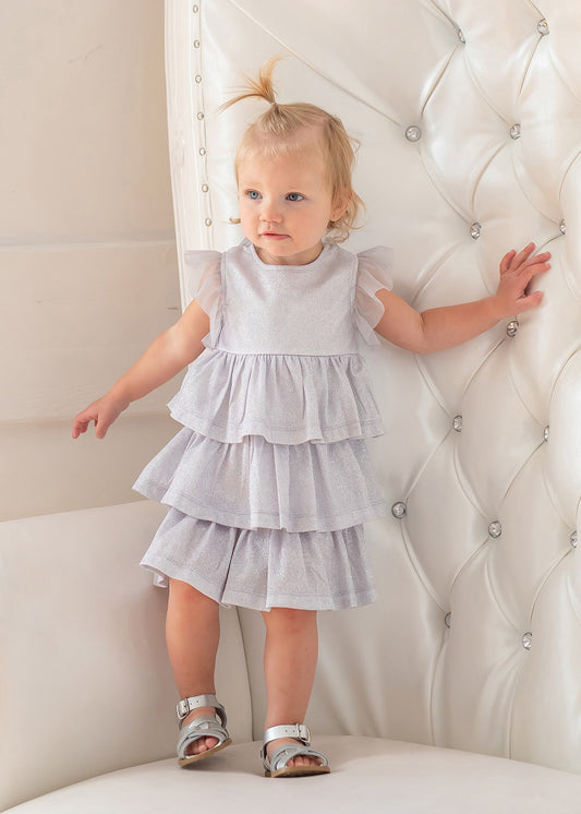 Pixie Dust Sparkly Tiered Dress