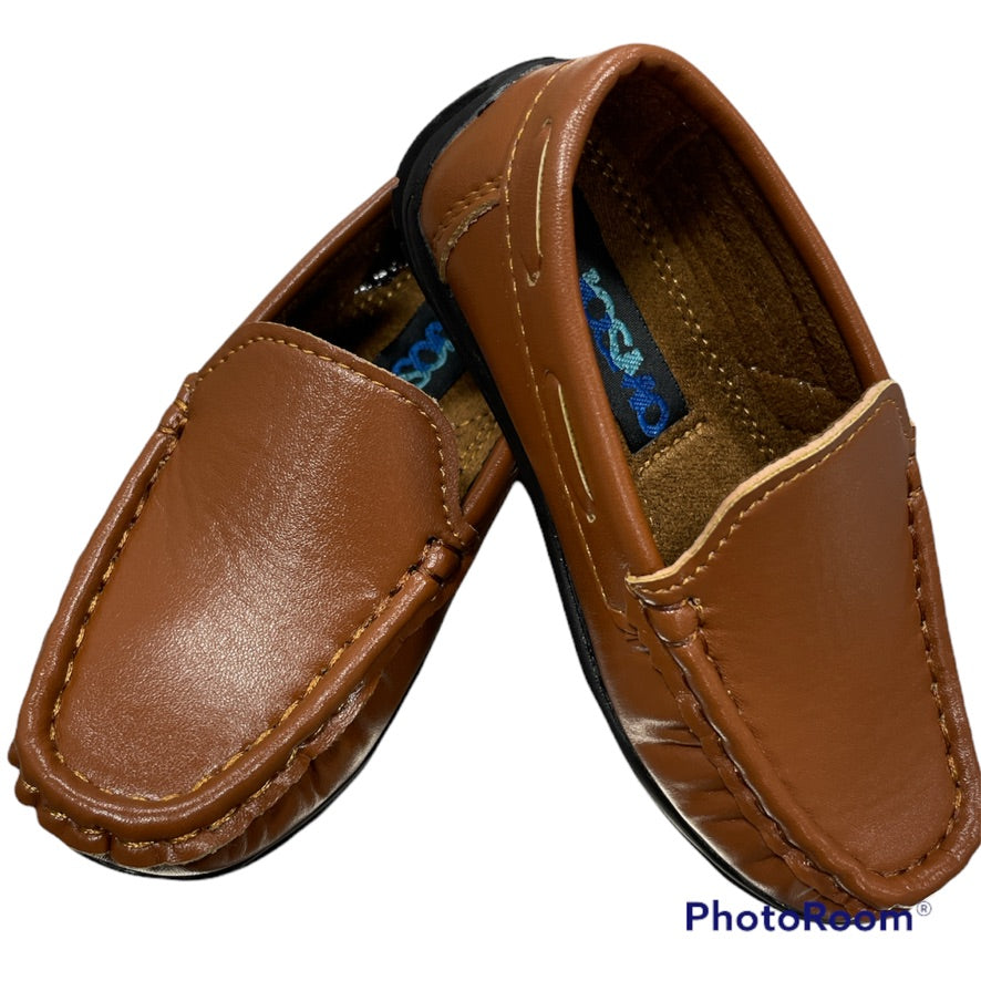 Tan Boys Casual Loafer Shoe
