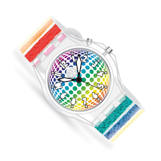Rainbow Cake Light Up Watch