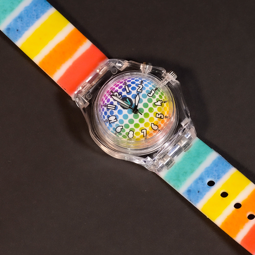 Rainbow Cake Light Up Watch