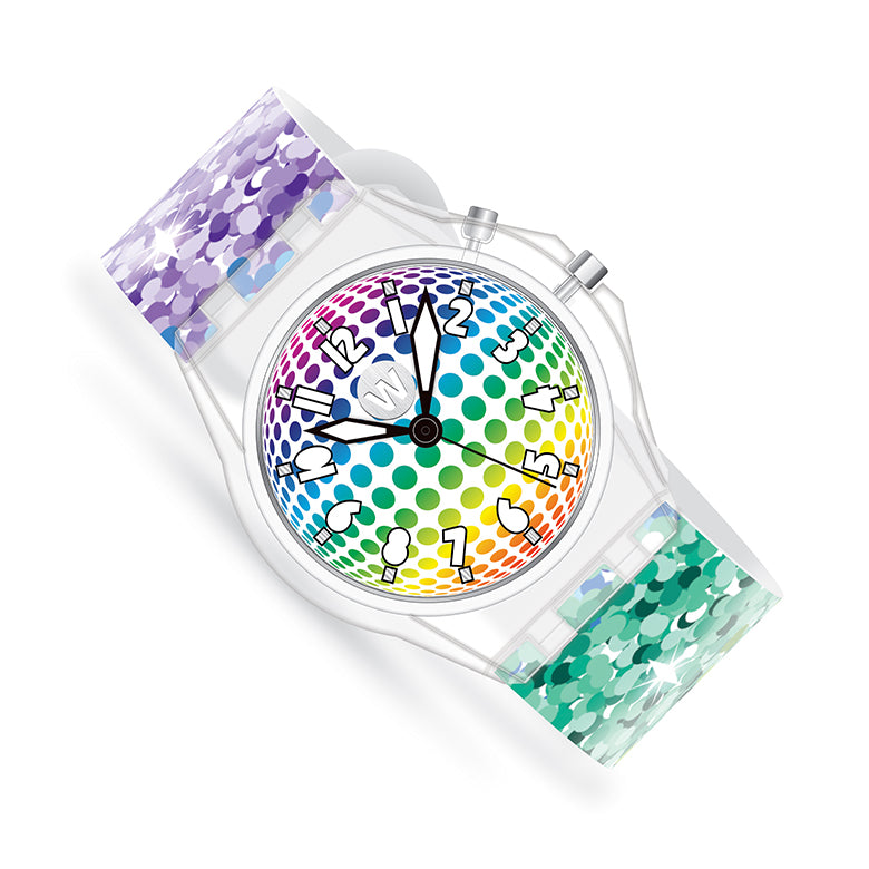 Sassy Sequins Light Up Watch