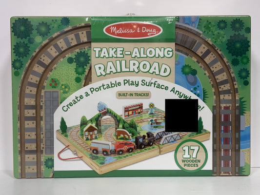 BRIO TAKE ALONG RAILROAD SET