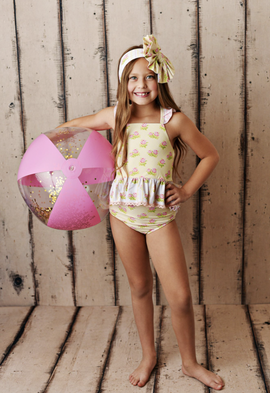 Yellow Tunic 2pc Swimmy