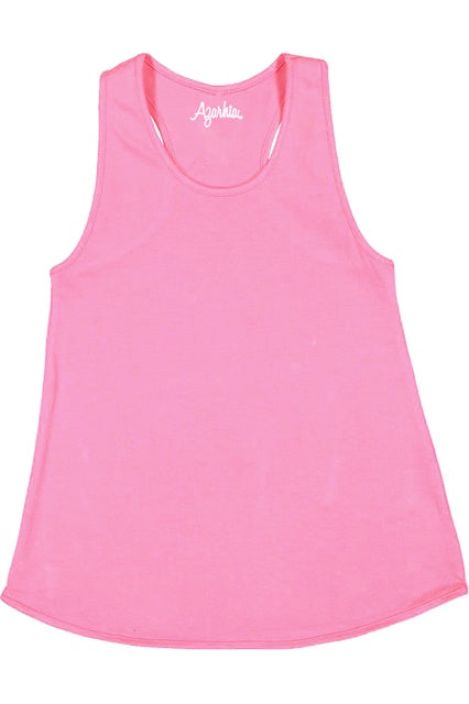 Tank Top W/ Racer Back In Pink