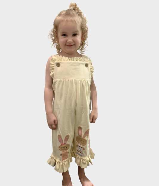 LaJenns Yellow Bunny Romper