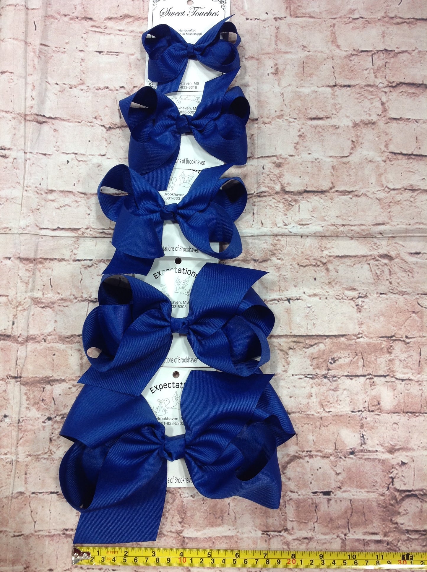 Century Blue Royal Hairbow