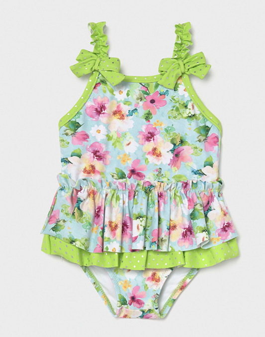 Pistachio Floral Swimmie