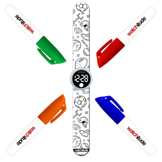 Sports Color Me Digital Slap Watch