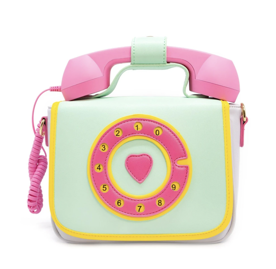 Ring Ring Phone Convertible Handbag Cotton Candy