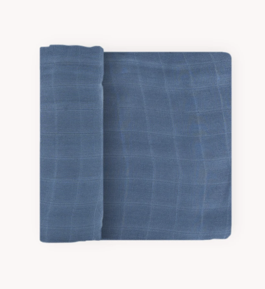 Swaddle Blanket - Blue Dusk