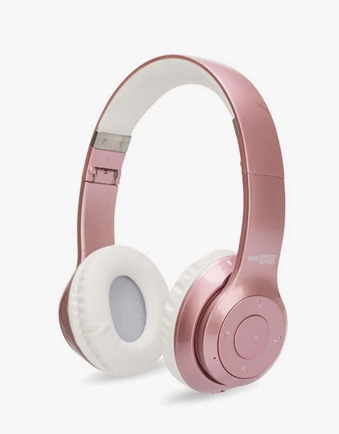 Stereo Bluetooth Headphones Rose Gold